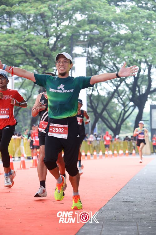 Race photo from ONE RUN 10K 2025