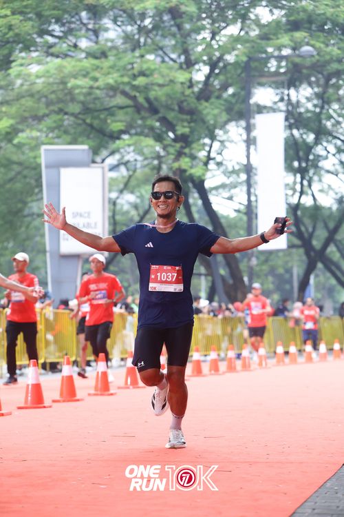 Race photo from ONE RUN 10K 2025