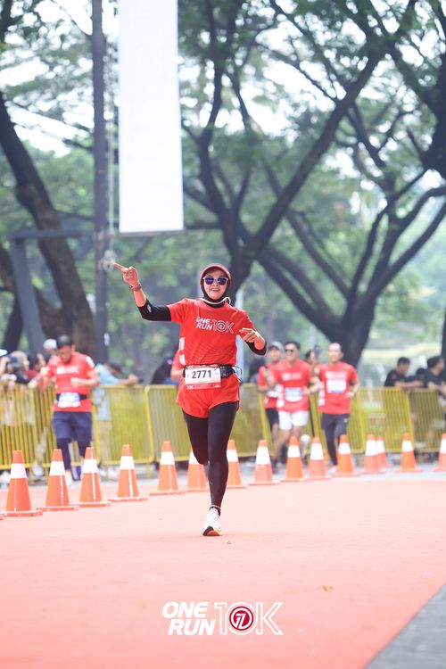 Race photo from ONE RUN 10K 2025