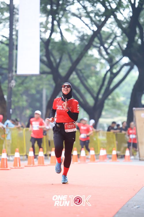 Race photo from ONE RUN 10K 2025