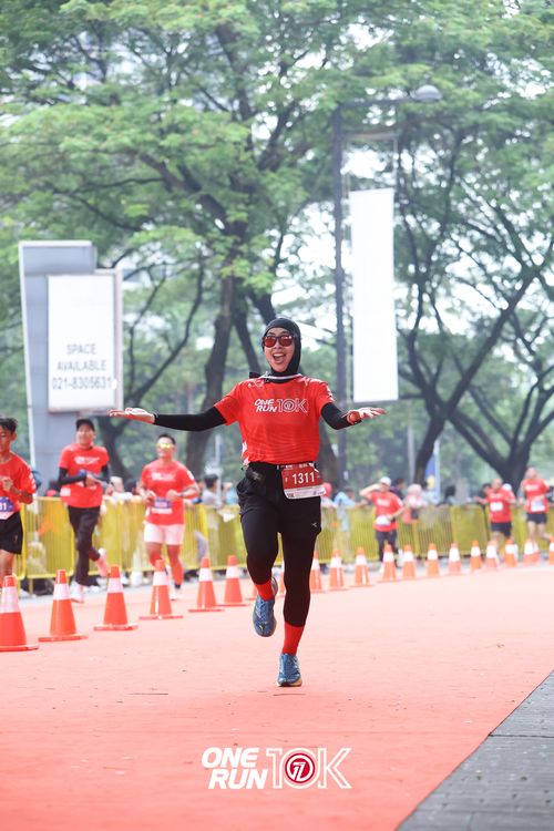 Race photo from ONE RUN 10K 2025
