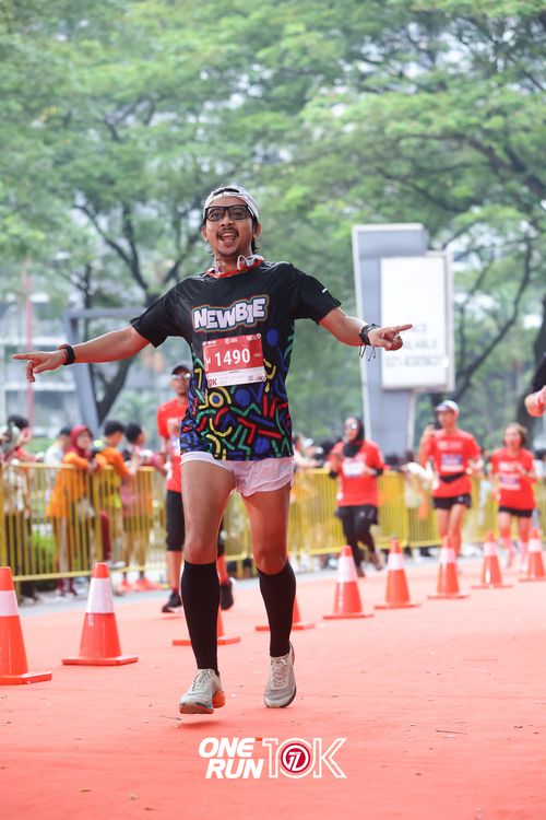 Race photo from ONE RUN 10K 2025