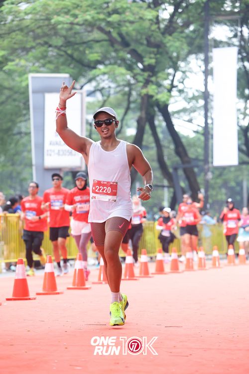Race photo from ONE RUN 10K 2025