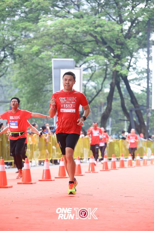 Race photo from ONE RUN 10K 2025