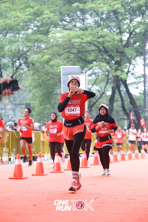 Race photo from ONE RUN 10K 2025