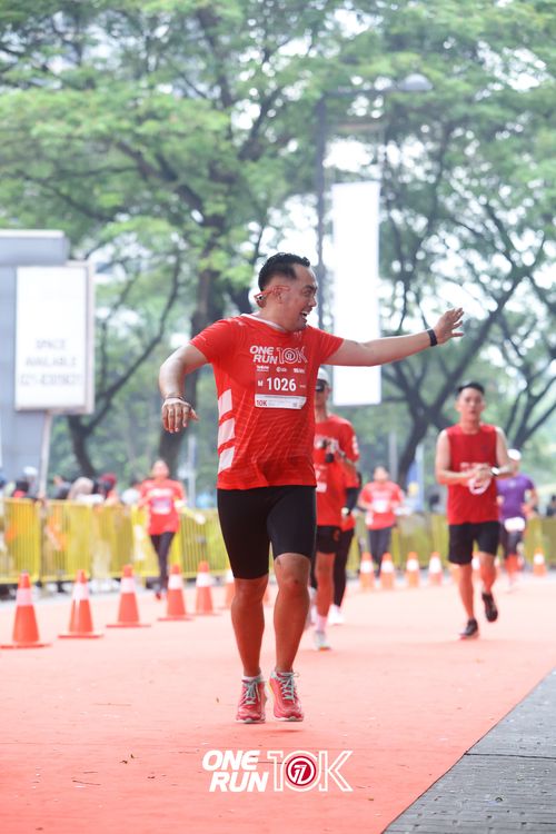 Race photo from ONE RUN 10K 2025