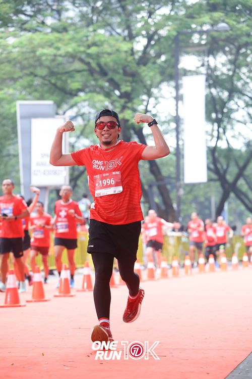 Race photo from ONE RUN 10K 2025