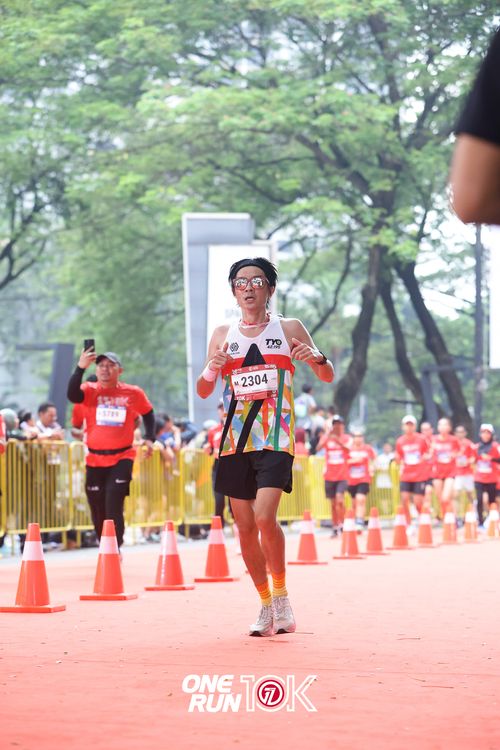 Race photo from ONE RUN 10K 2025