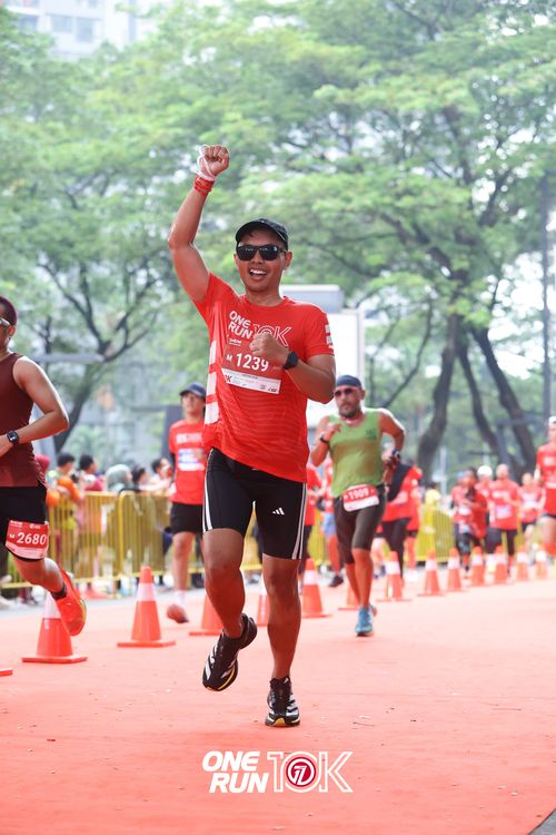 Race photo from ONE RUN 10K 2025