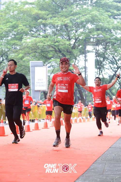 Race photo from ONE RUN 10K 2025