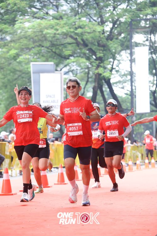 Race photo from ONE RUN 10K 2025