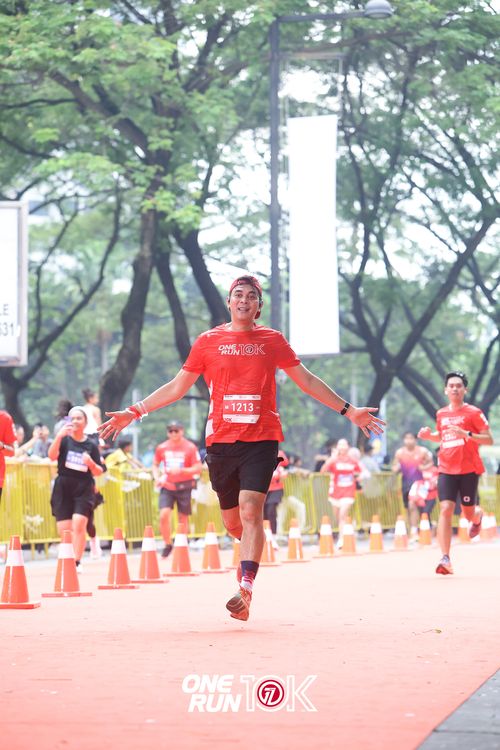 Race photo from ONE RUN 10K 2025