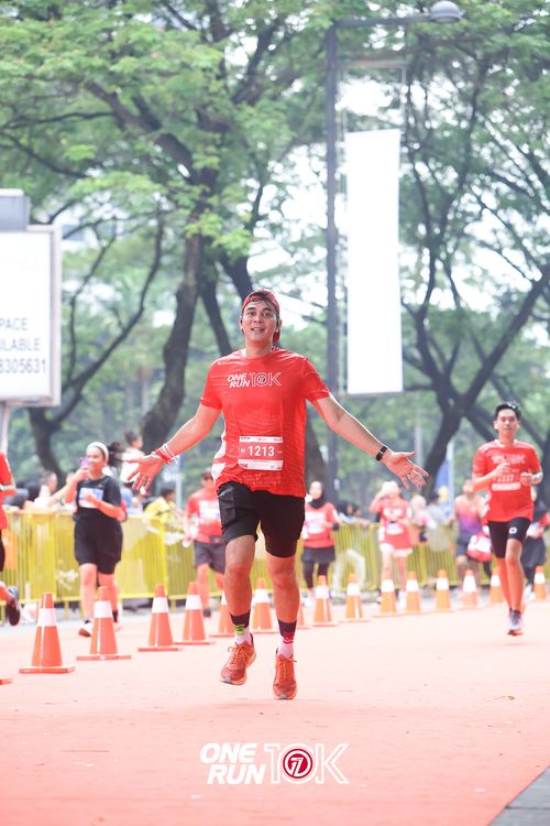 Race photo from ONE RUN 10K 2025