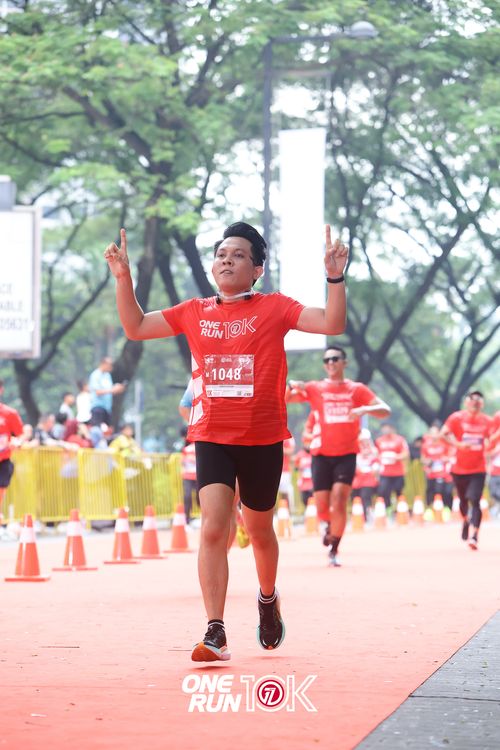Race photo from ONE RUN 10K 2025