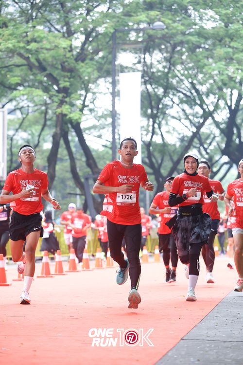 Race photo from ONE RUN 10K 2025