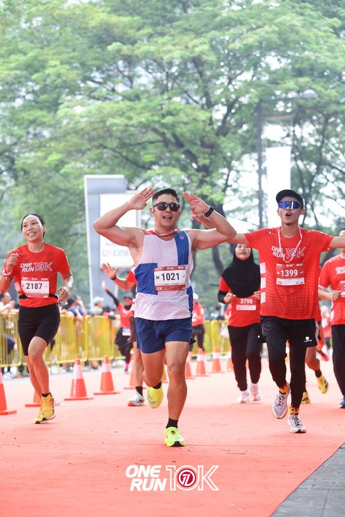 Race photo from ONE RUN 10K 2025