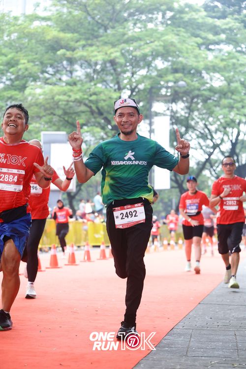 Race photo from ONE RUN 10K 2025