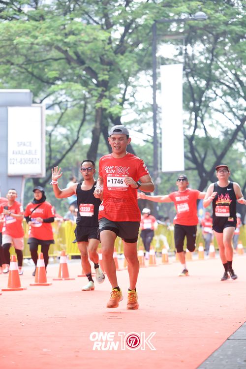 Race photo from ONE RUN 10K 2025