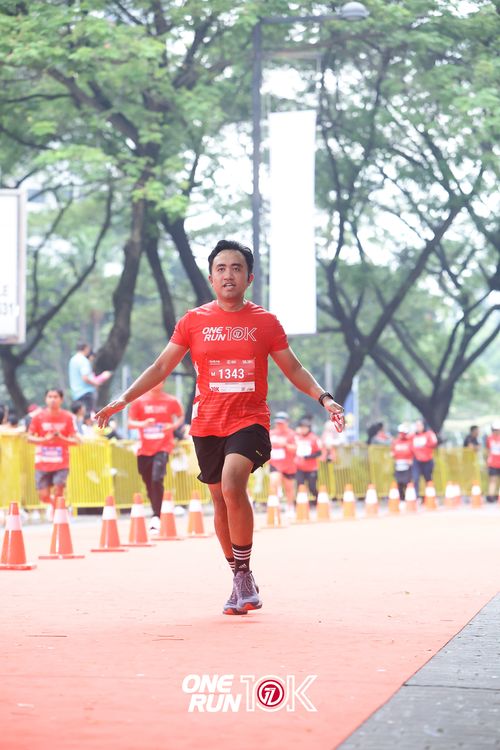 Race photo from ONE RUN 10K 2025