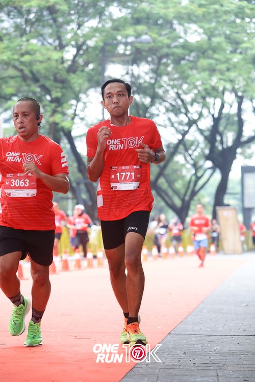 Race photo from ONE RUN 10K 2025