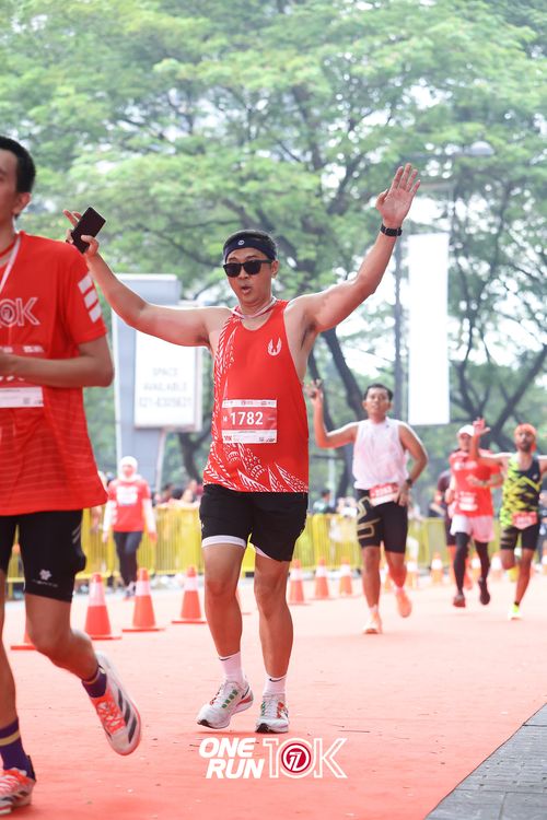 Race photo from ONE RUN 10K 2025