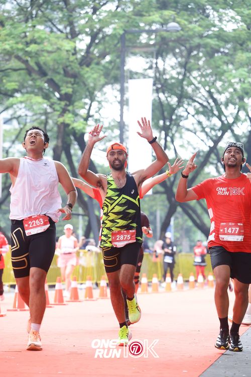 Race photo from ONE RUN 10K 2025