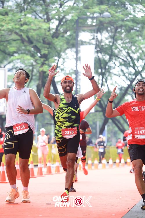 Race photo from ONE RUN 10K 2025