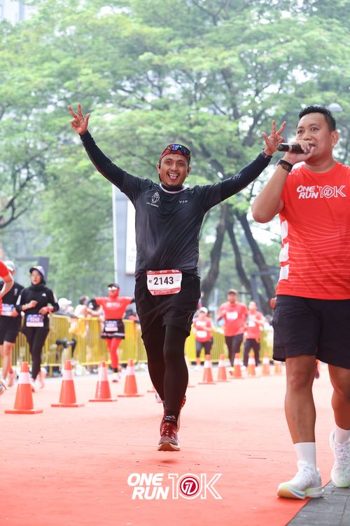 Race photo from ONE RUN 10K 2025