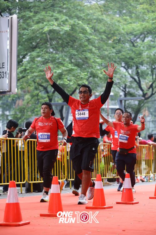 Race photo from ONE RUN 10K 2025