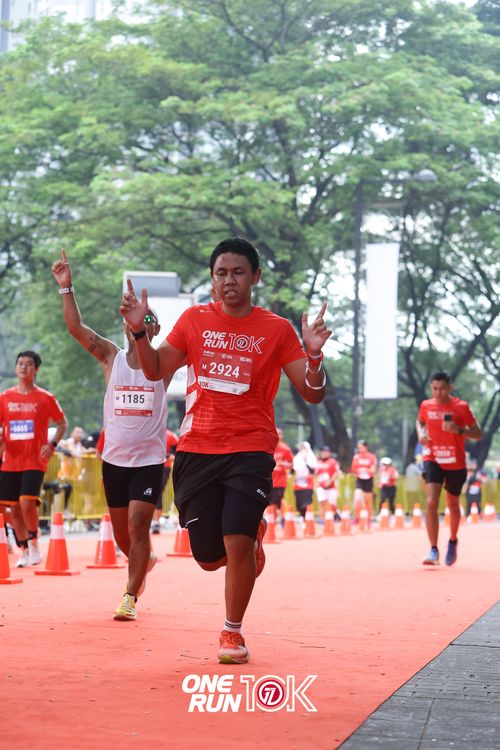 Race photo from ONE RUN 10K 2025
