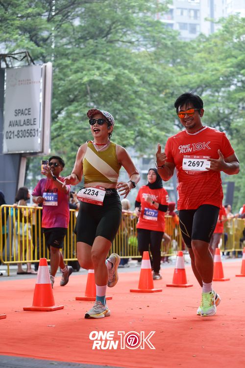 Race photo from ONE RUN 10K 2025