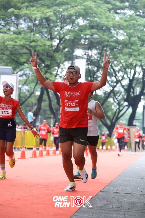 Race photo from ONE RUN 10K 2025
