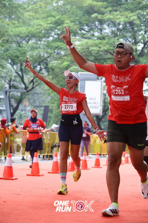 Race photo from ONE RUN 10K 2025