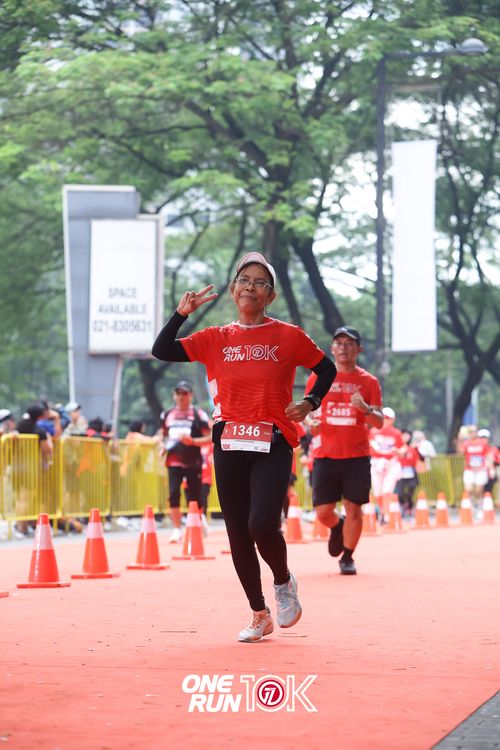 Race photo from ONE RUN 10K 2025