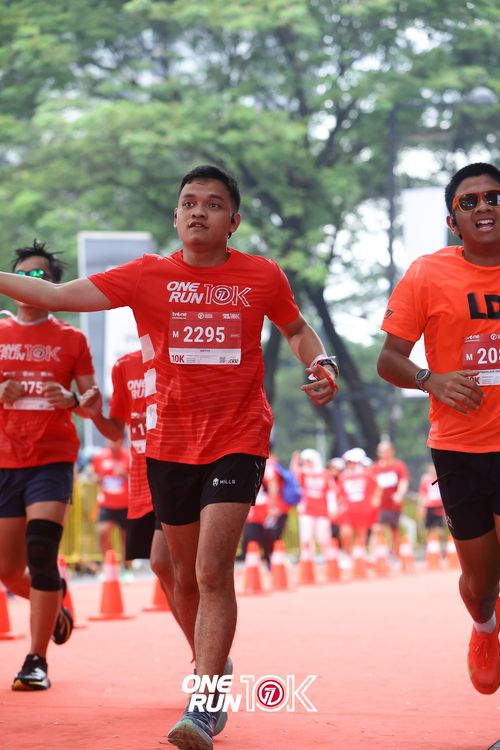 Race photo from ONE RUN 10K 2025