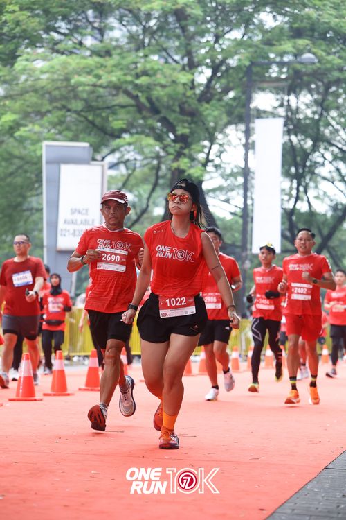 Race photo from ONE RUN 10K 2025