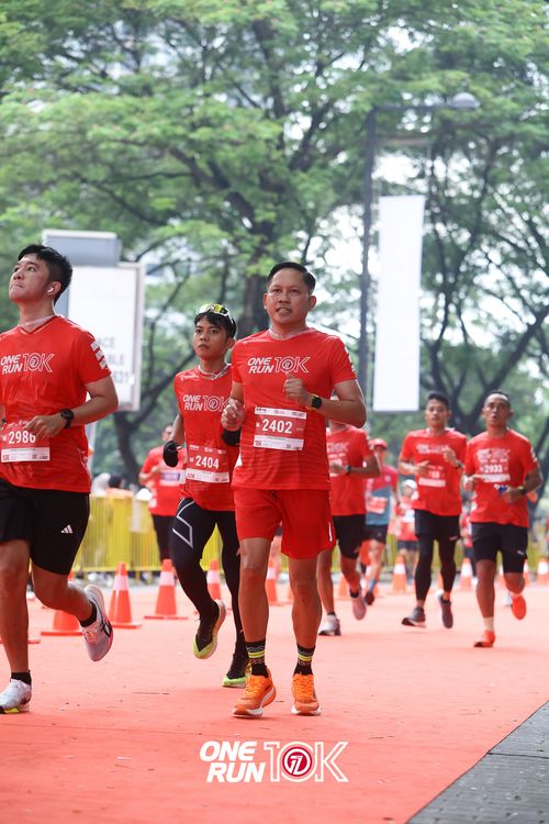 Race photo from ONE RUN 10K 2025