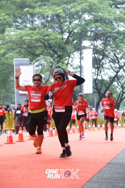 Race photo from ONE RUN 10K 2025