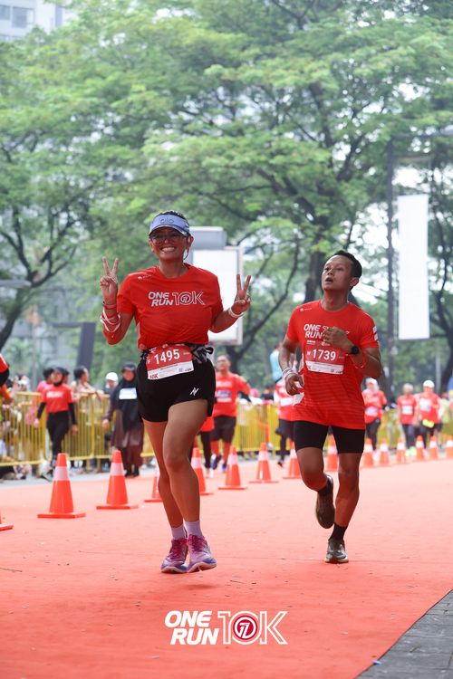 Race photo from ONE RUN 10K 2025