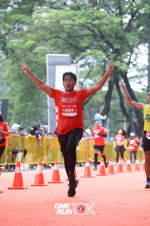 Race photo from ONE RUN 10K 2025