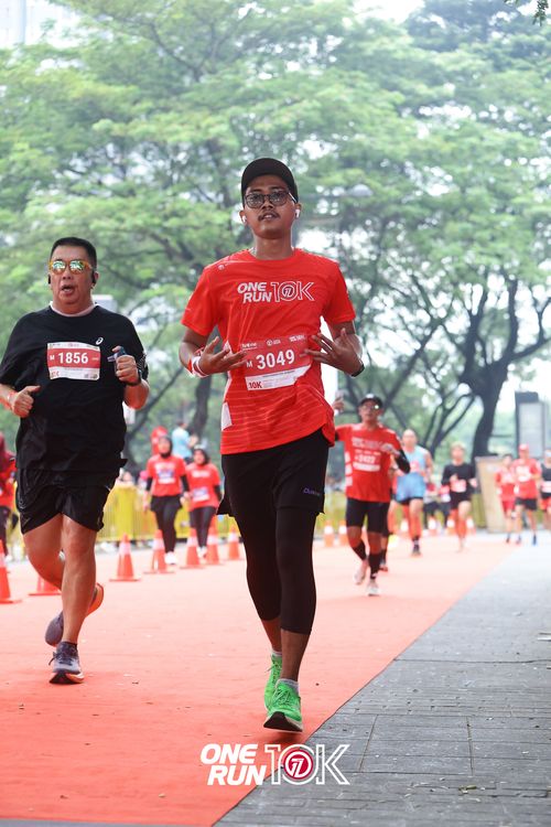 Race photo from ONE RUN 10K 2025