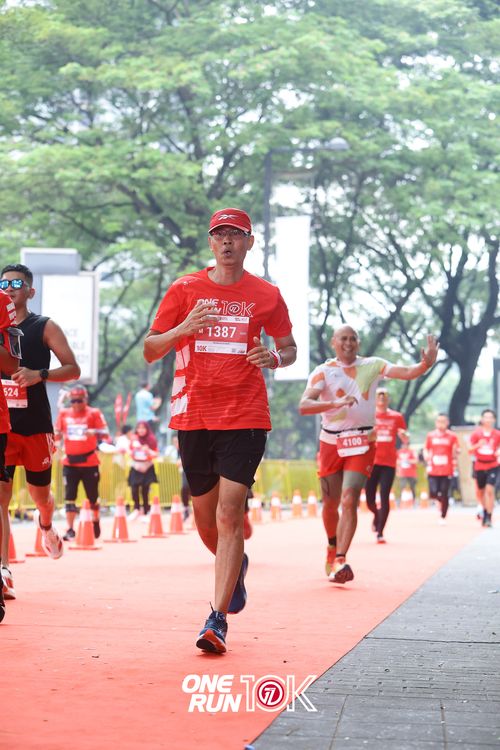 Race photo from ONE RUN 10K 2025