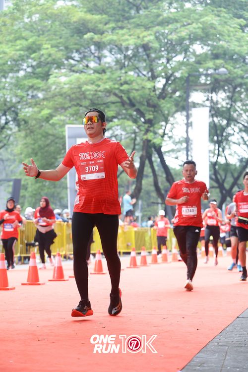 Race photo from ONE RUN 10K 2025