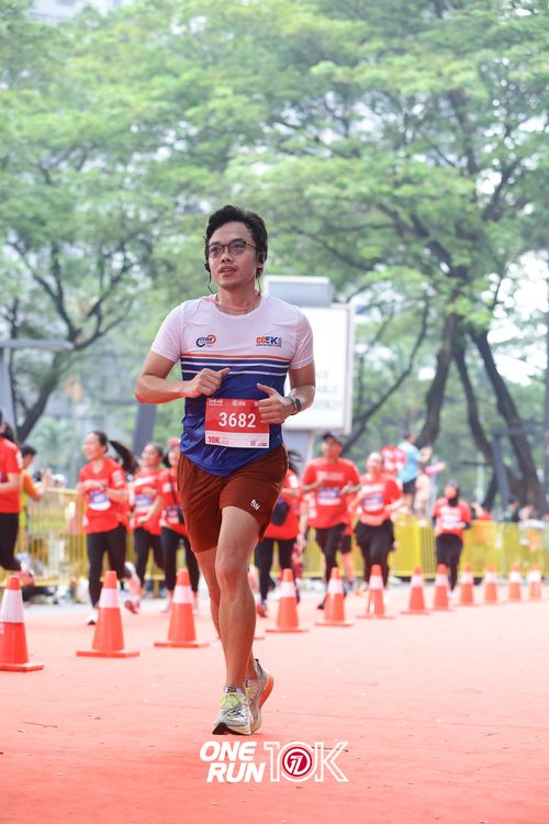 Race photo from ONE RUN 10K 2025