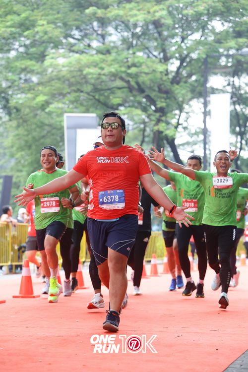 Race photo from ONE RUN 10K 2025