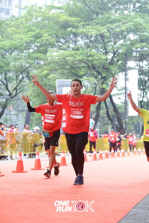Race photo from ONE RUN 10K 2025