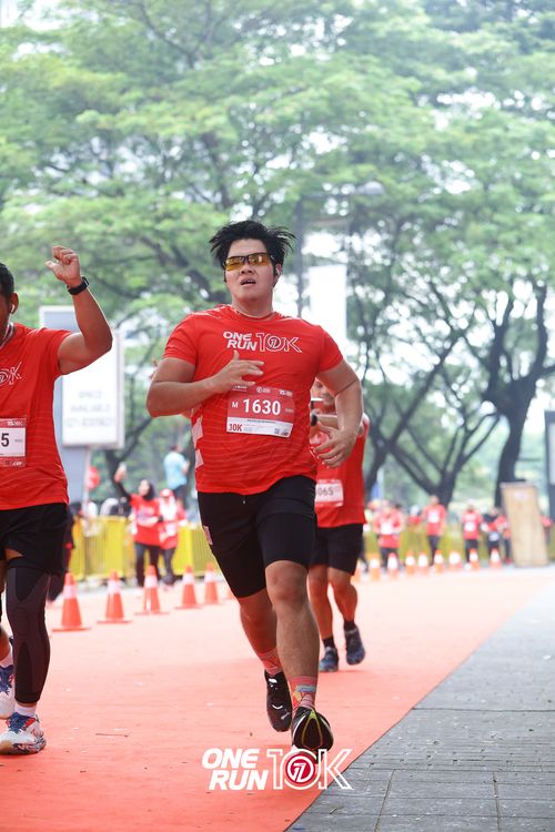 Race photo from ONE RUN 10K 2025