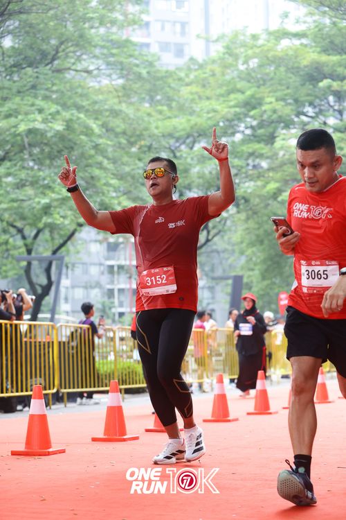 Race photo from ONE RUN 10K 2025