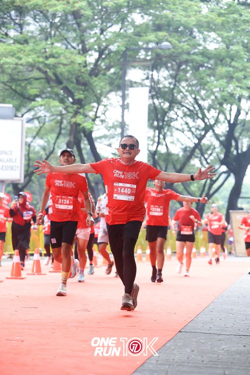 Race photo from ONE RUN 10K 2025