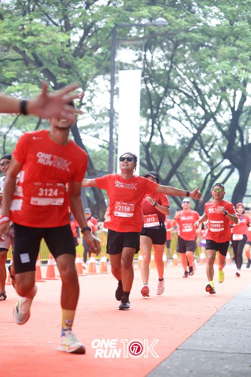 Race photo from ONE RUN 10K 2025